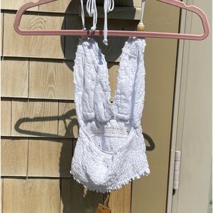 Adorable halter top.  Too big for my daughter.